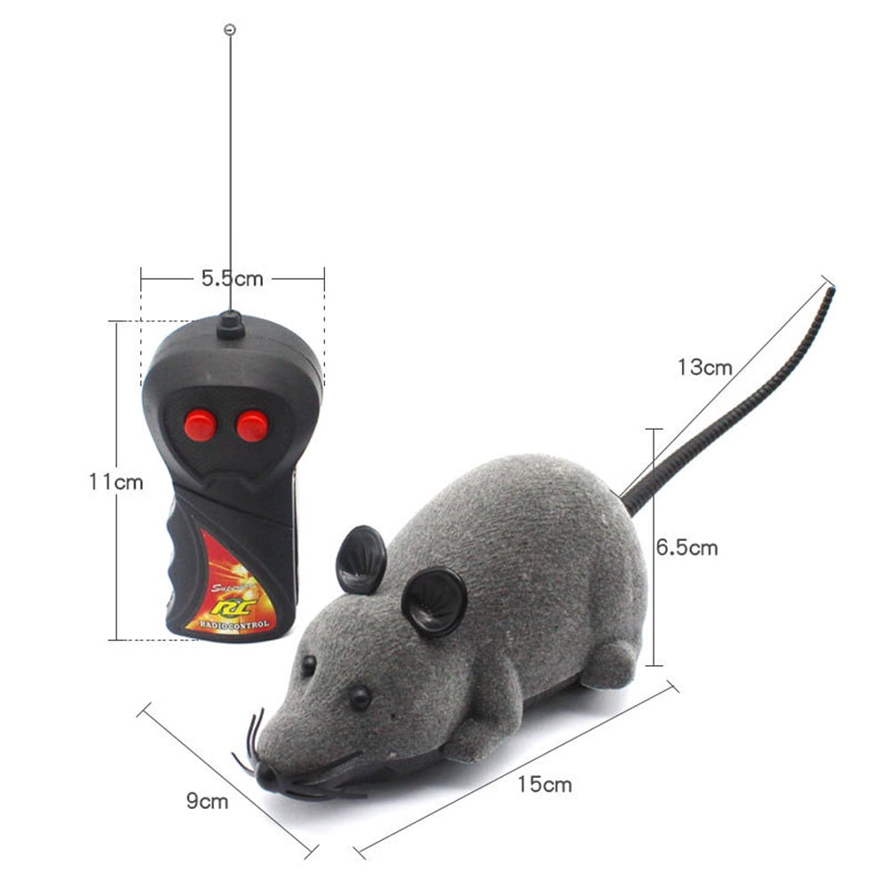 Carkira Cat Toy Wireless Remote Control Fun Mouse Machine Interactive Pet Cat