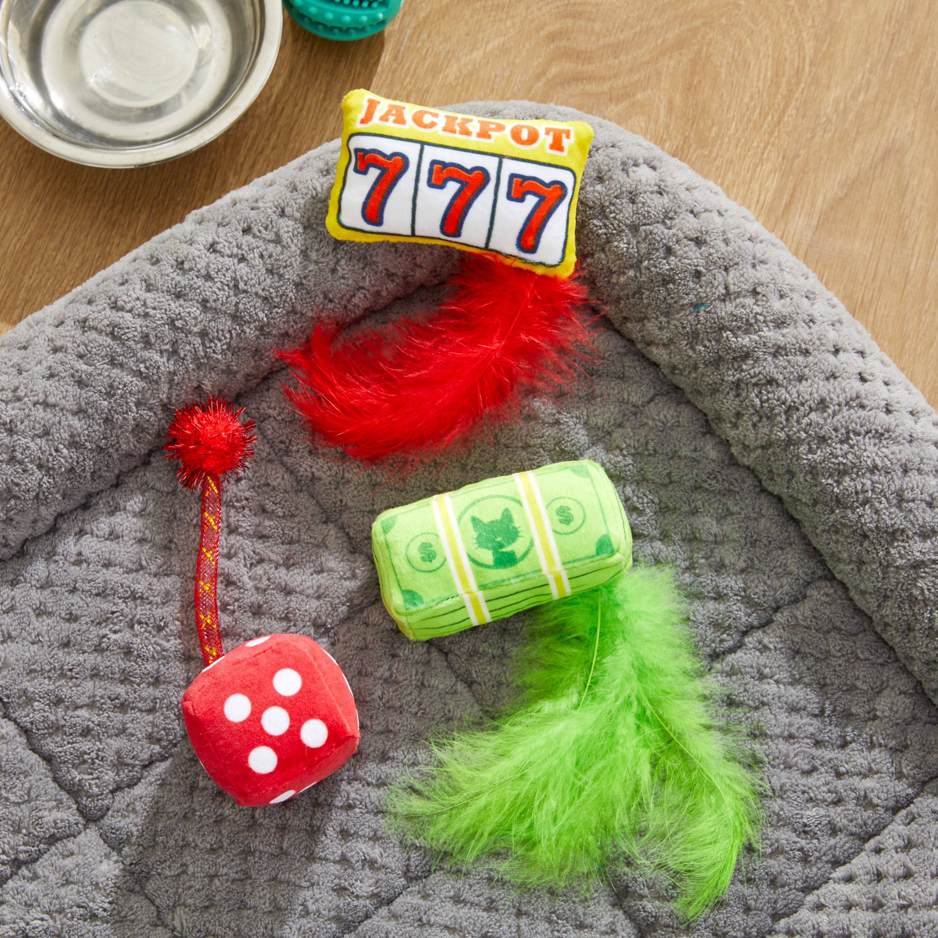 Vibrant Life Vegas Cat Toys with Catnip, 3 Pack