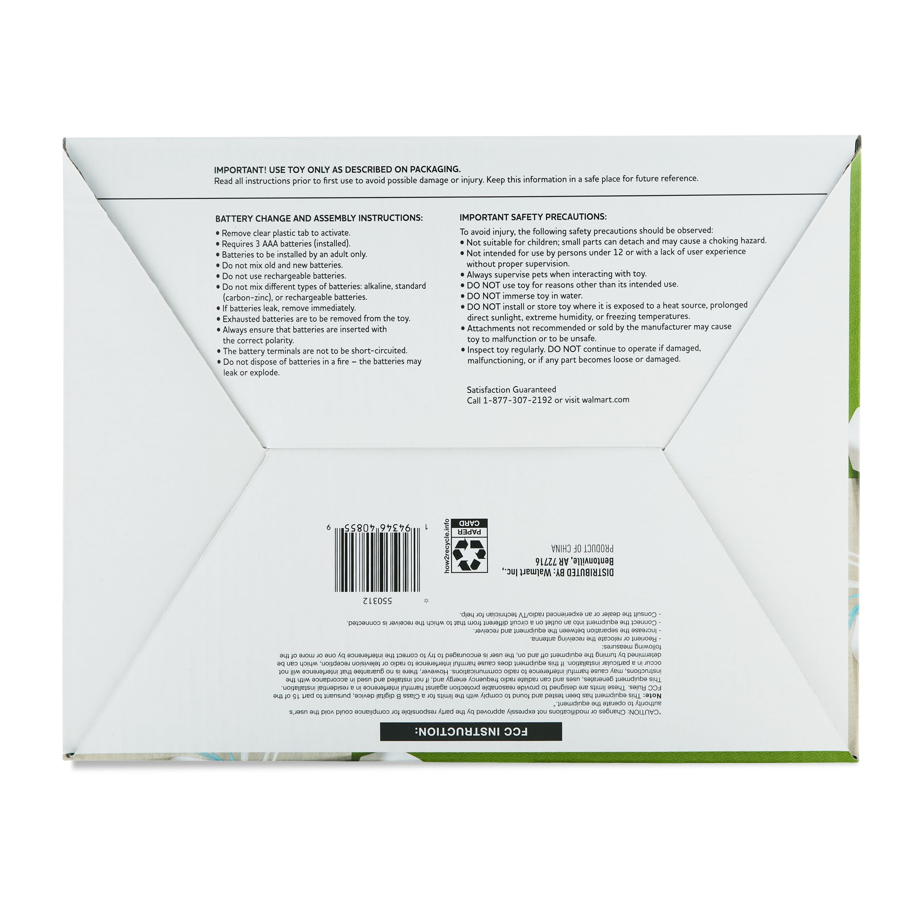 Vibrant Life Dual Swatter Electronic Cat Toy