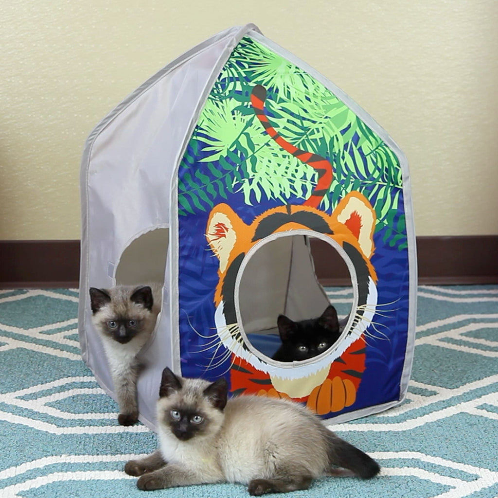 Kitty City Tiger Hut Play House