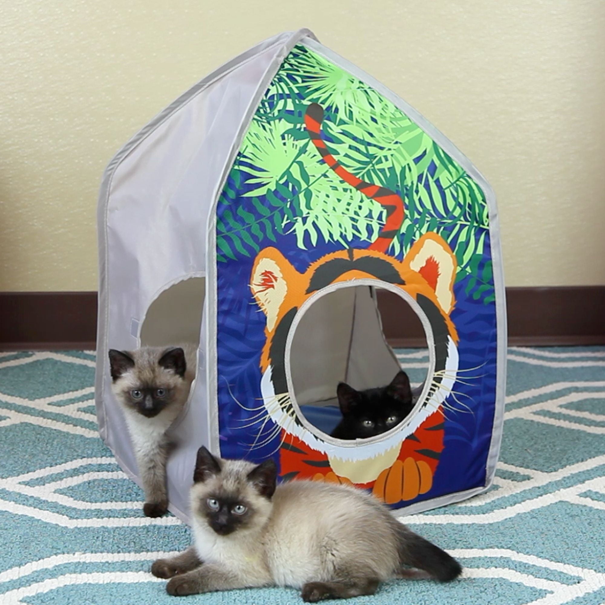 Kitty City Tiger Hut Play House