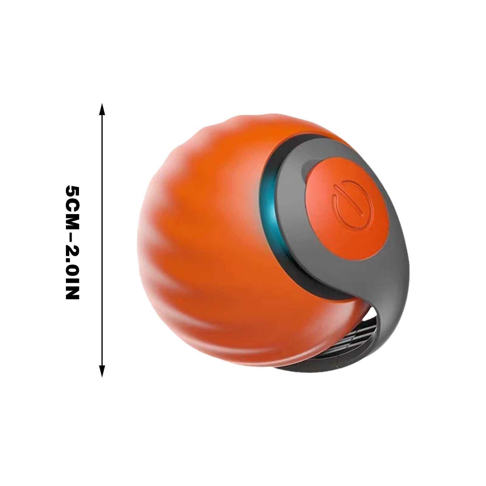 Speedy Tail 2.0, Speedy Tail Cat Toy, Interactive Cat Toy for Indoor Cats, Rechargeable Smart Cat Toys Ball with Tail, Two Speed Adjustment(Orange)