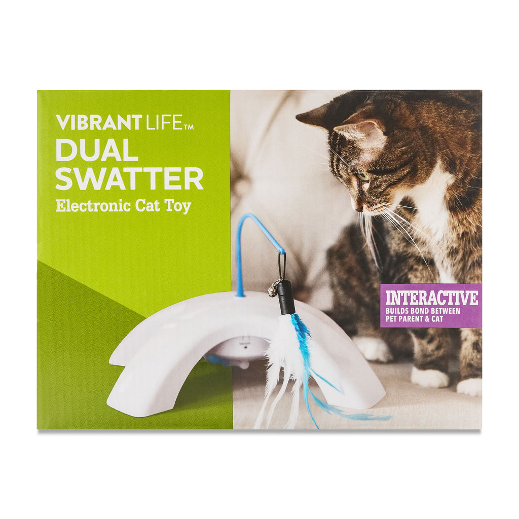 Vibrant Life Dual Swatter Electronic Cat Toy