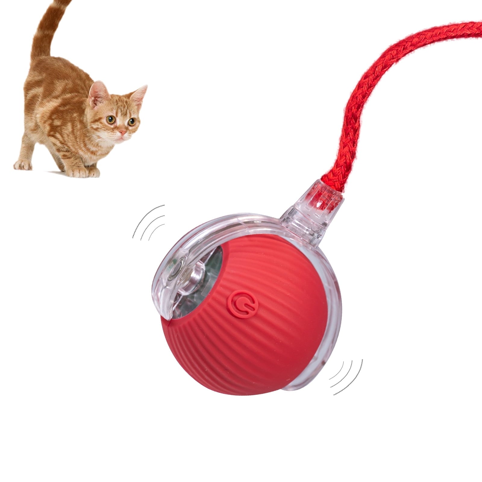 Interactive Dog Ball, Electric Dog Ball Toy, Interactive Rolling Dog Ball, Interactive Cat Toy Ball, Electric Rolling Ball Dog Toy, Smart Interactive Cat Toy Ball