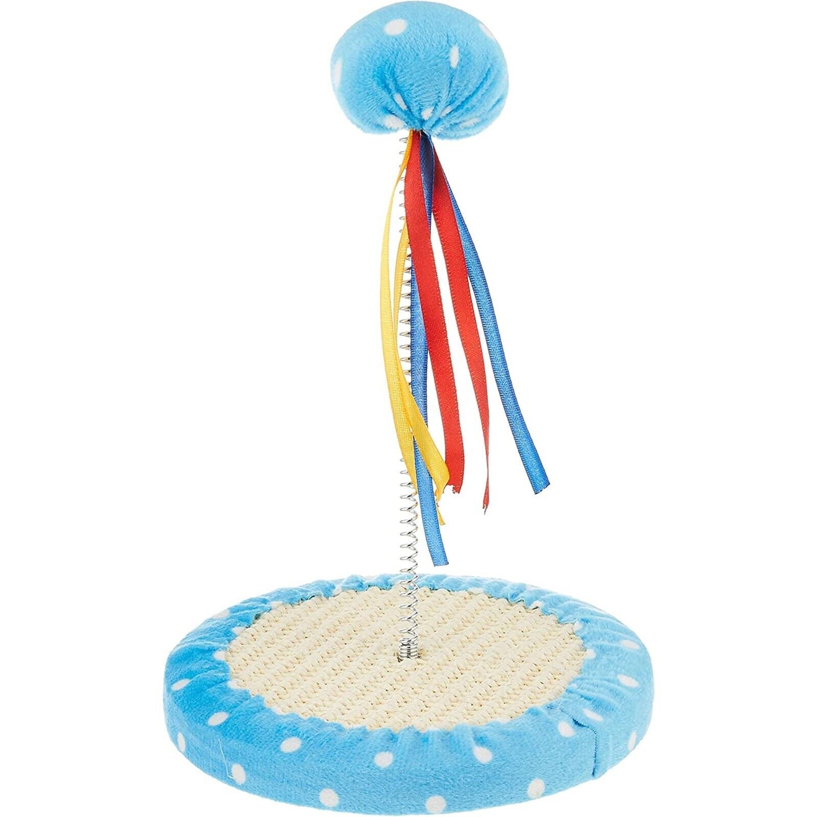 Pets First Cat Toy Punching Bag Ball Fun Activity with Scratching Board