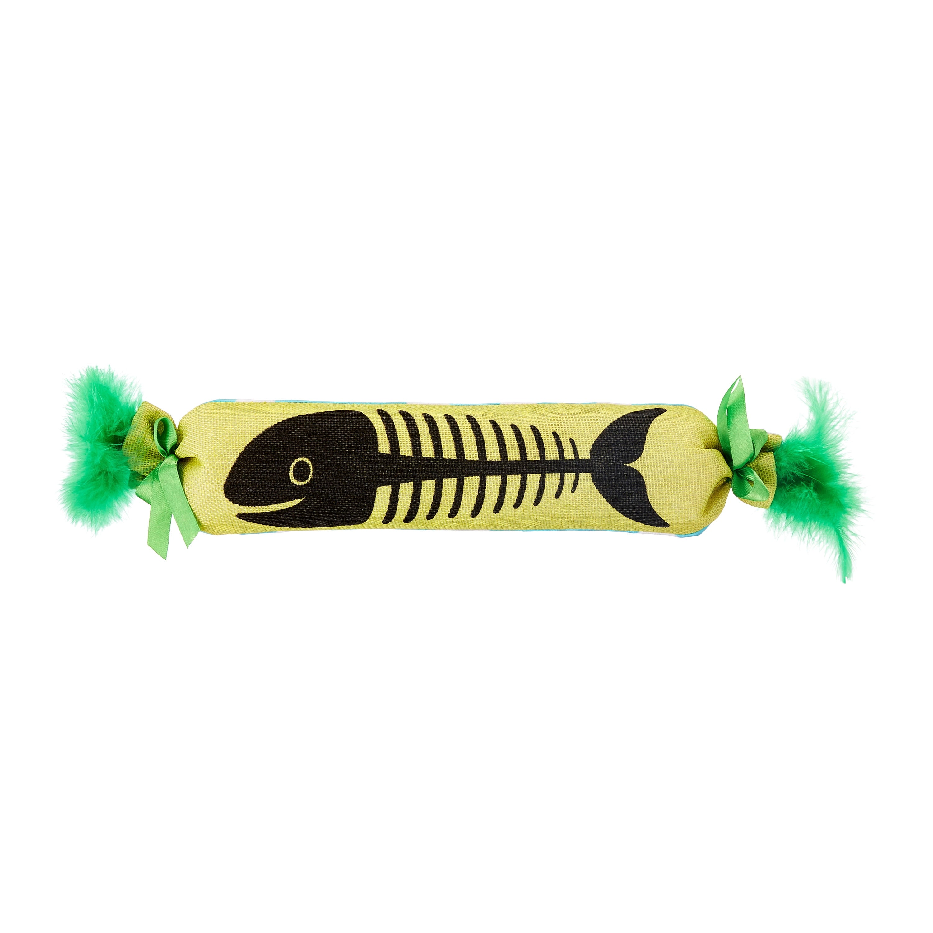 Vibrant Life Fish Bone Kicker Cat Toy