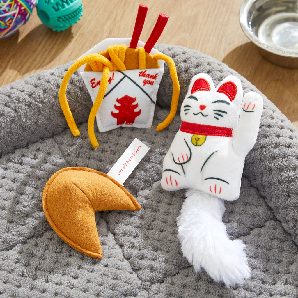 Vibrant Life Lucky Cat Toys with Catnip, 3 Pack