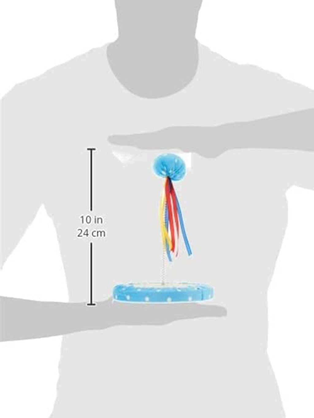 Pets First Cat Toy Punching Bag Ball Fun Activity with Scratching Board