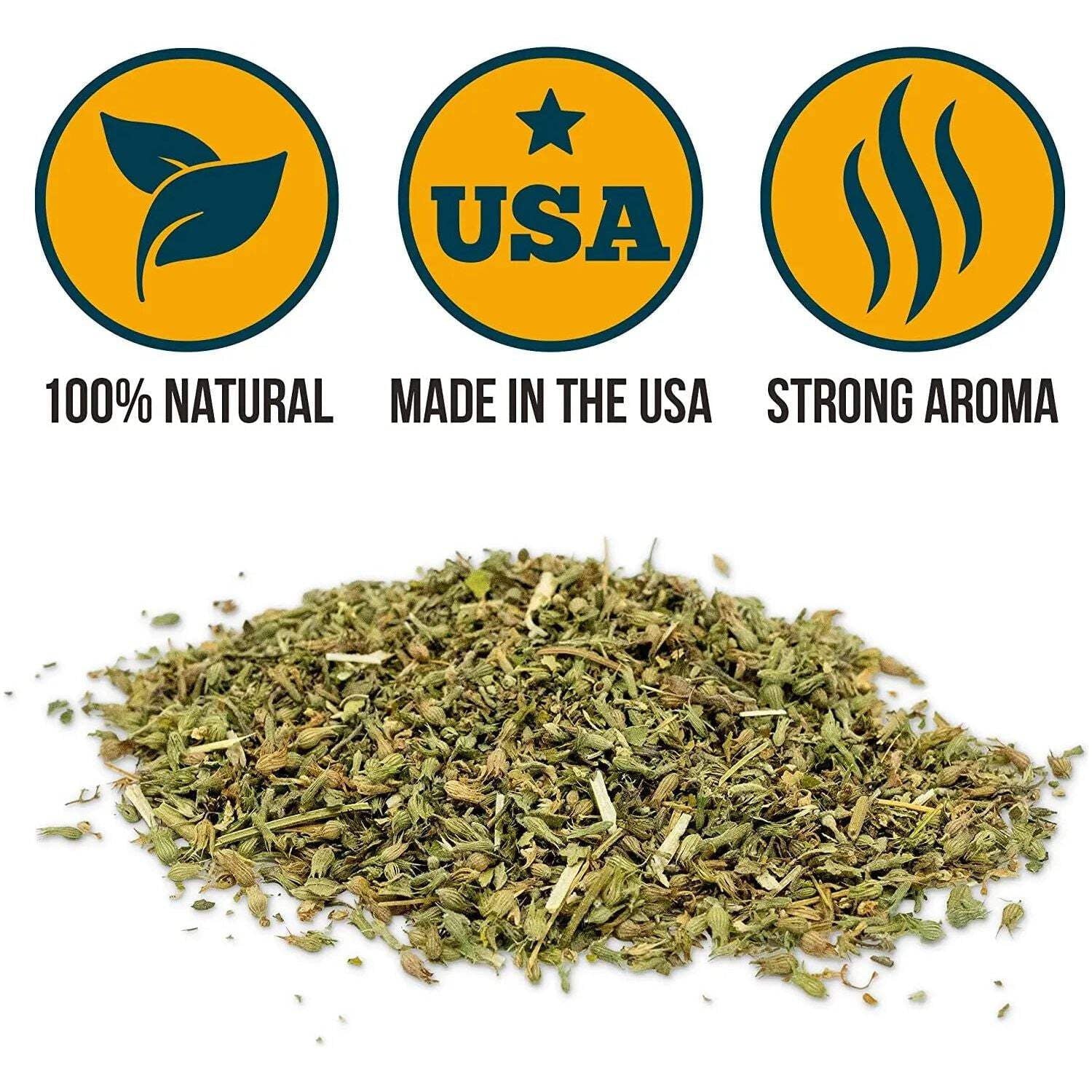 OurPets PREMIUM North-American Grown Catnip 2.25 oz Jar Cosmic Catnip for Cats