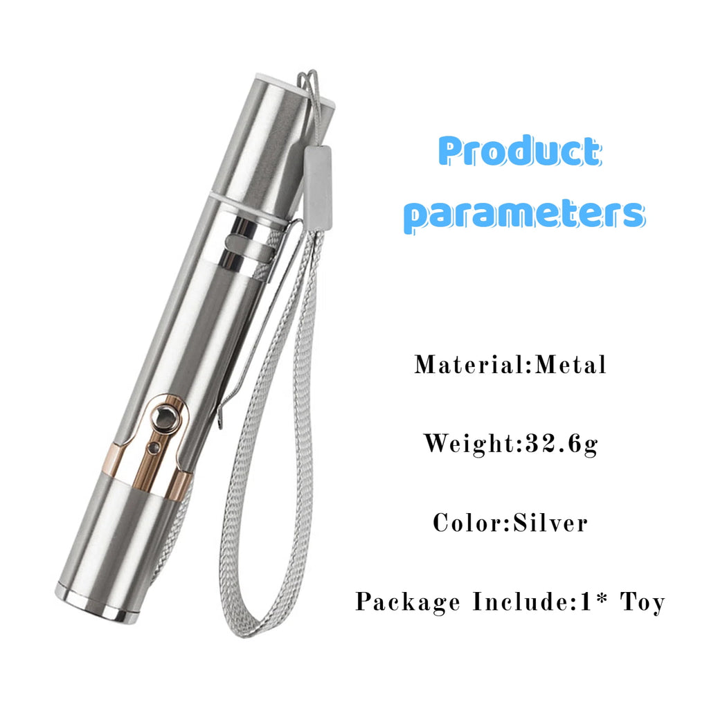 Cat Toys Laser Pointer for Indoor,3 Modes Training Chaser Pet Toy Pointer,Interactive Pet Cat/Dog Toy for Cats Fun Playing Exercise